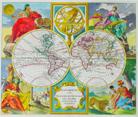 Mappemondo o sia Descrizione Generale del Globo Terrestre ed Aquatico
